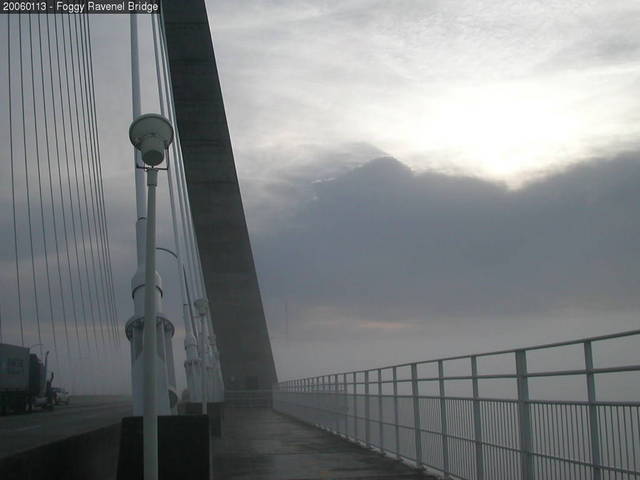 Foggy Ravenel Bridge