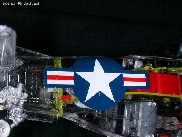 P51 decal detail