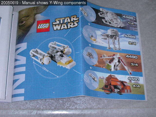 Y-Wing components